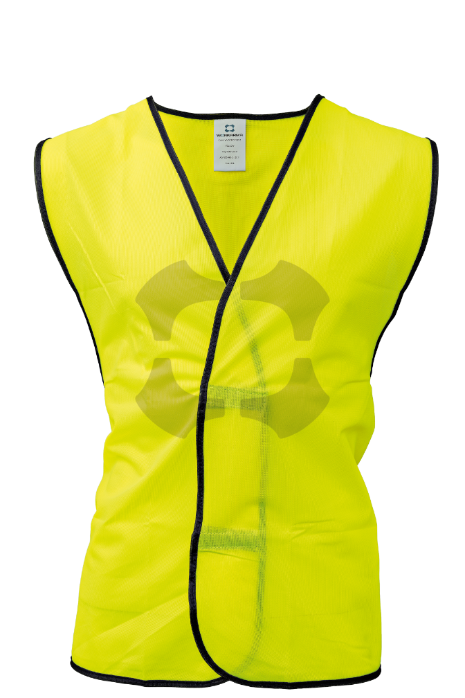 WorkArma Safety Vest Day Use Fluoro Yellow