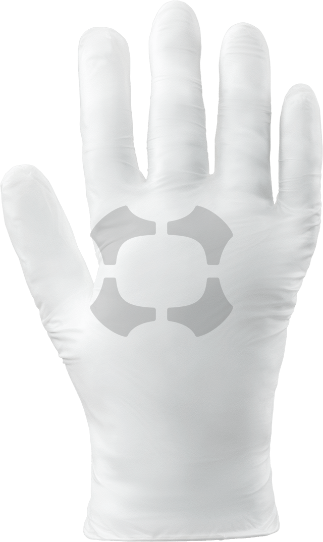 WorkArma Disposable Glove Vinyl Powder Free Blue