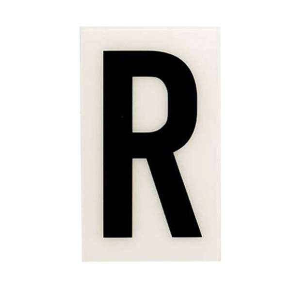 Sandleford 85mm White Self Adhesive House Letter R