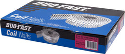 Duo-Fast 0Deg Stainless Steel Duo Coil Dome R Nail 1800pk - 2.5 x 52mm