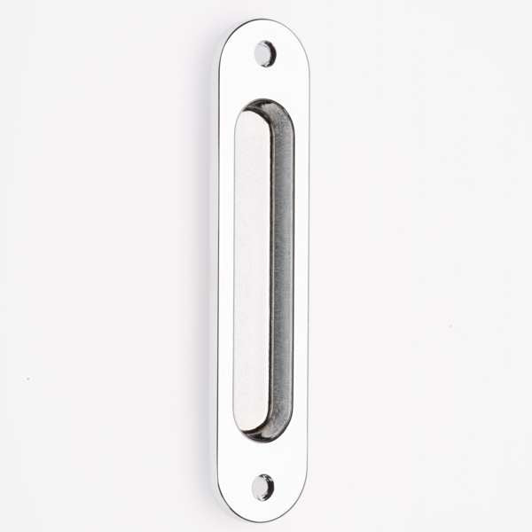 Lane Standard Flush Pull Radius Polished Chrome