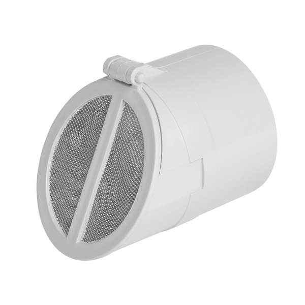 Rain Harvesting Flap Valve Tank Overflow 90mm