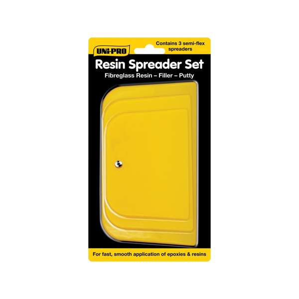 Uni-Pro Resin Spreader Set - 3 Piece