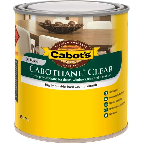 Cabot's Cabothane Oil Based Satin Clear 250mL