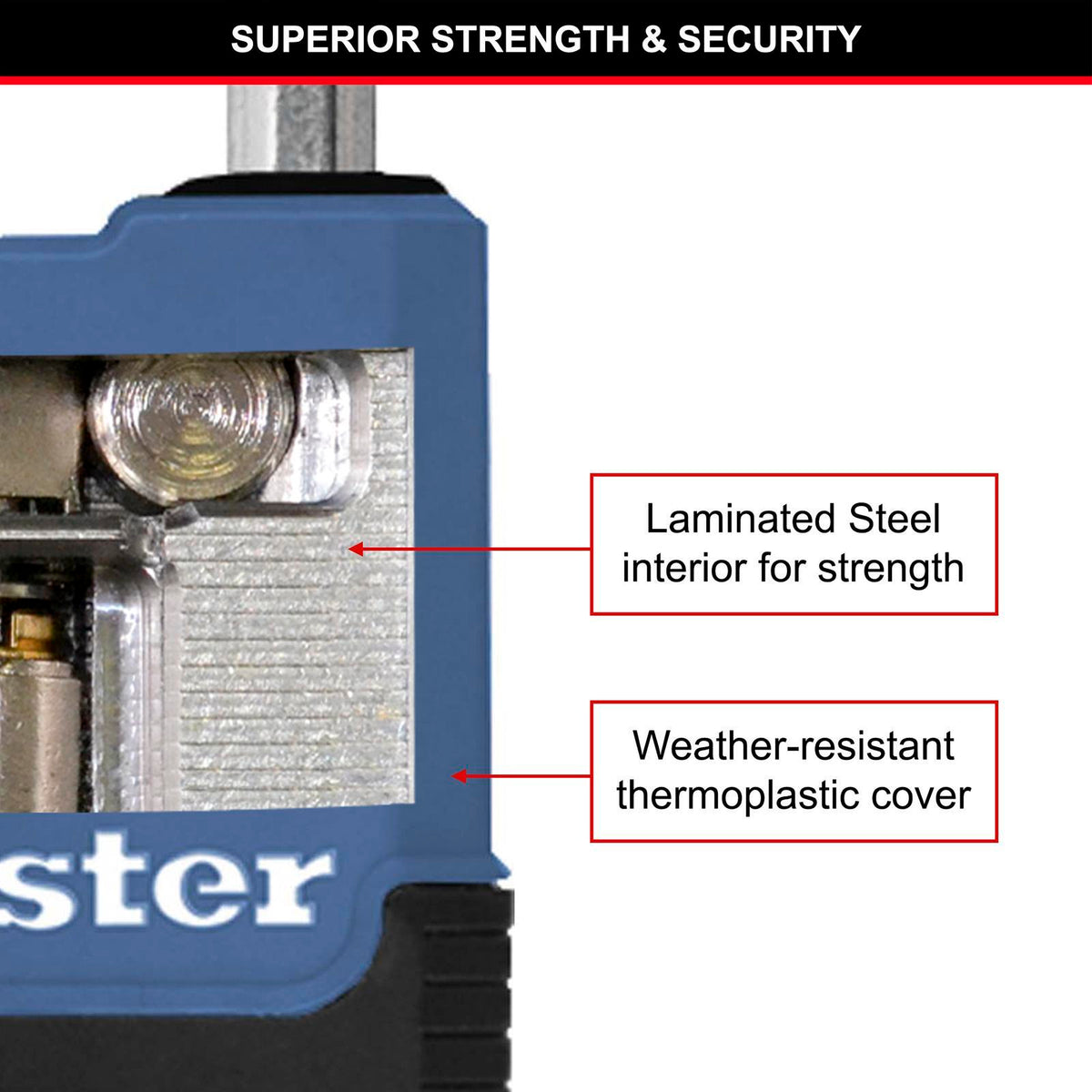 Master Lock Excell Padlock 45mm Shackle