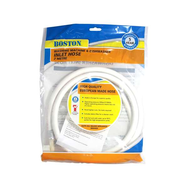 Boston Washing Machine & Dishwasher Inlet Hose 2m