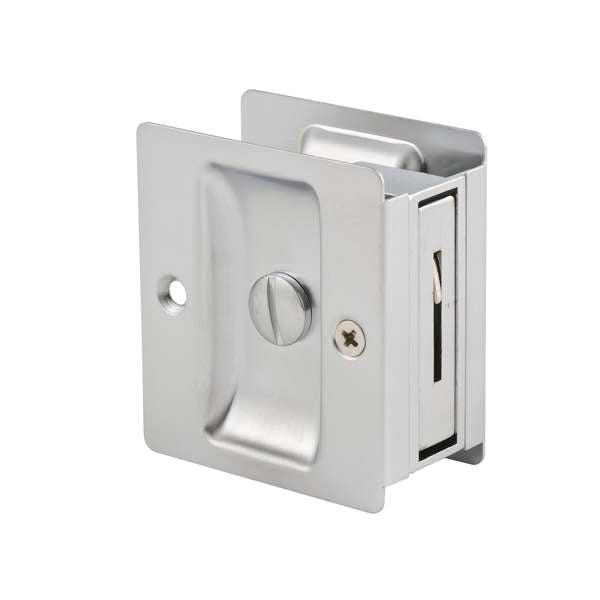 Lane Privacy Standard Cavity Slider Satin Chrome Plated