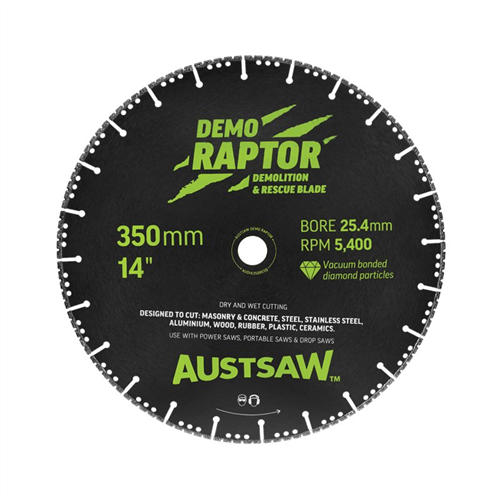 Austsaw Blade Circular Saw Concrete Cutting Segmented 125mm