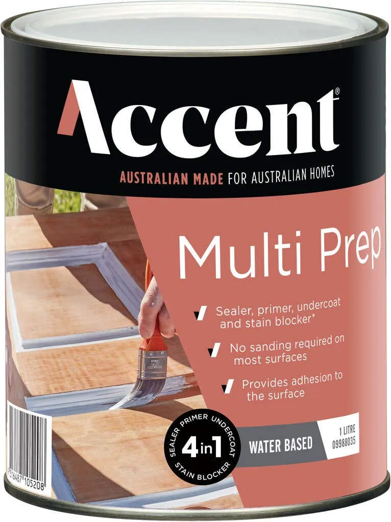 Accent Acrylic Multi Prep White 1L