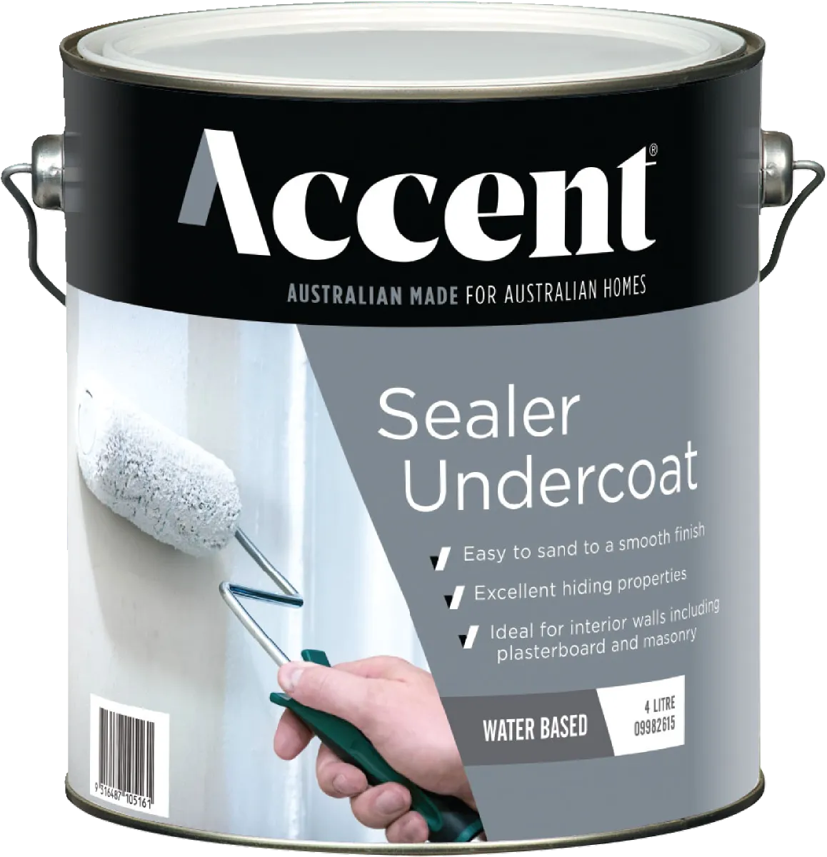 Accent Acrylic Sealer Undercoat White 10L