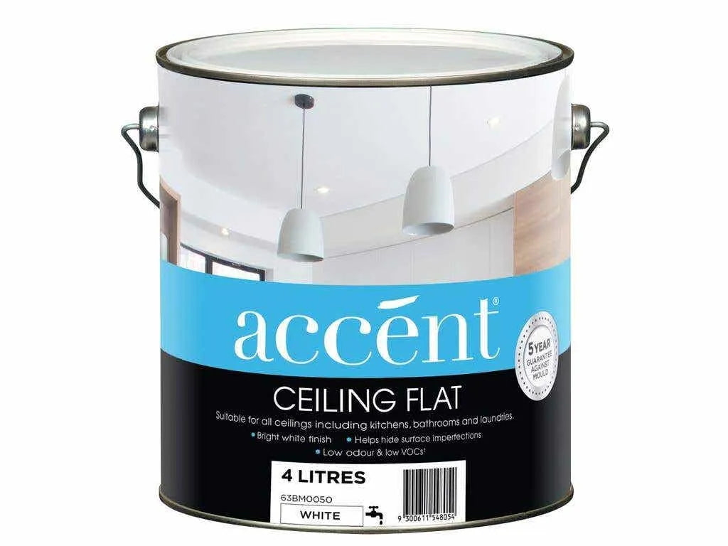 Accent Ceiling Flat White 10L
