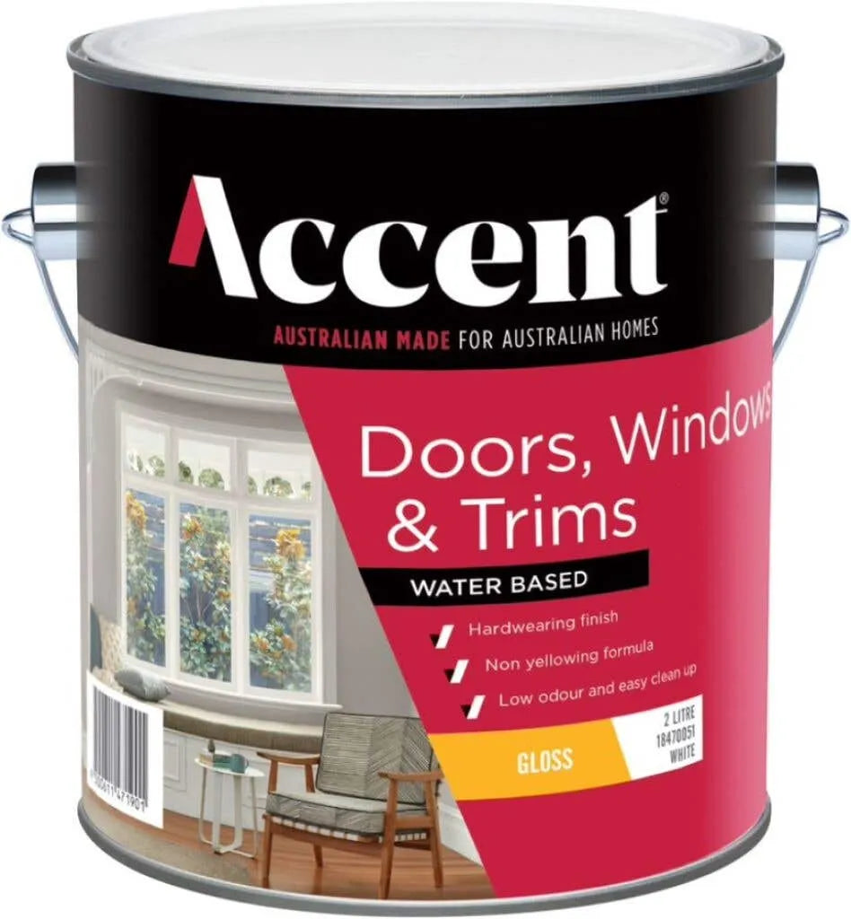 Accent Doors, Windows & Trims Water Based 2L