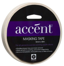 Accent Masking Tape 18mm x 50m