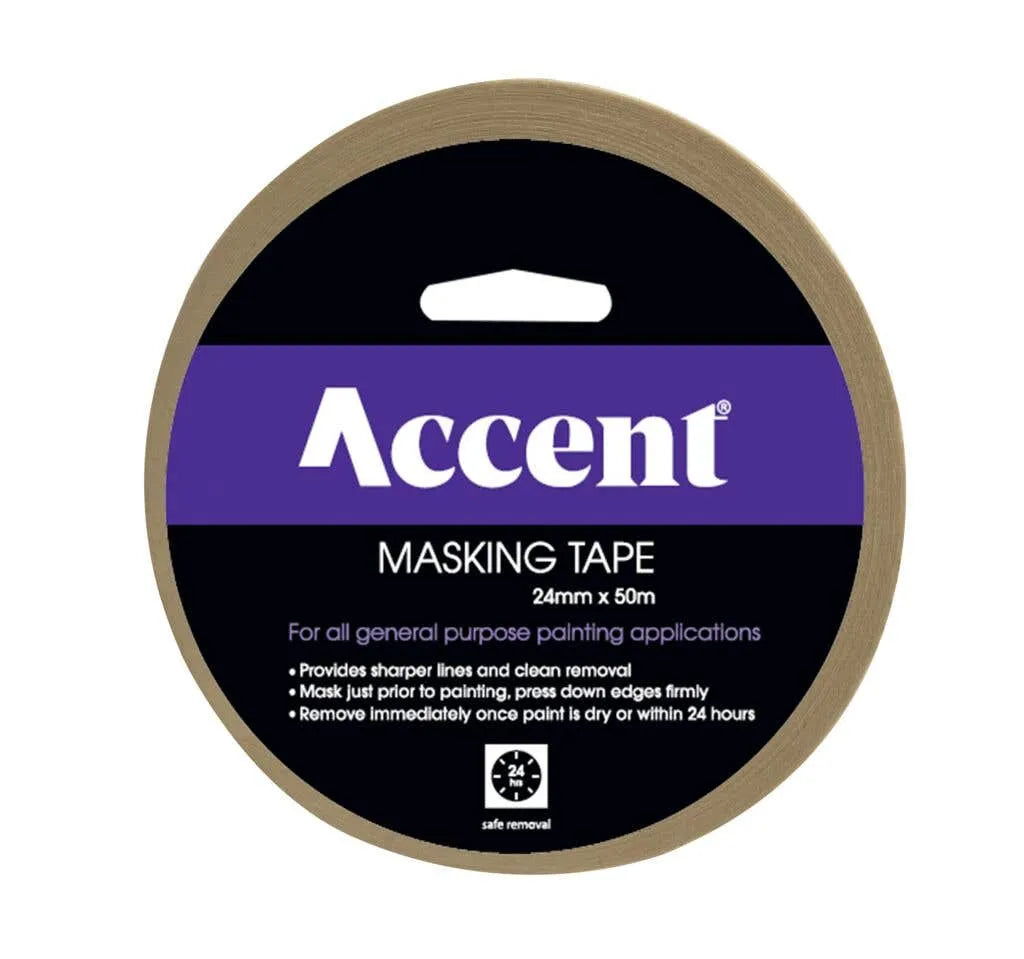 Accent Masking Tape 24mm x 50m