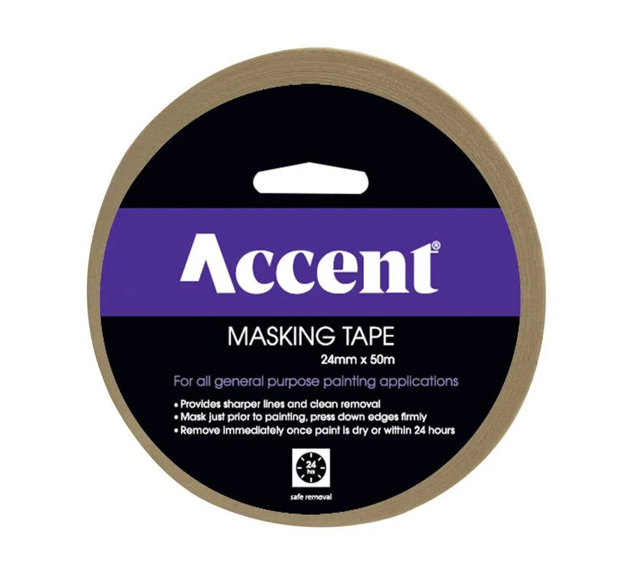 Accent Masking Tape 24mm x 50m