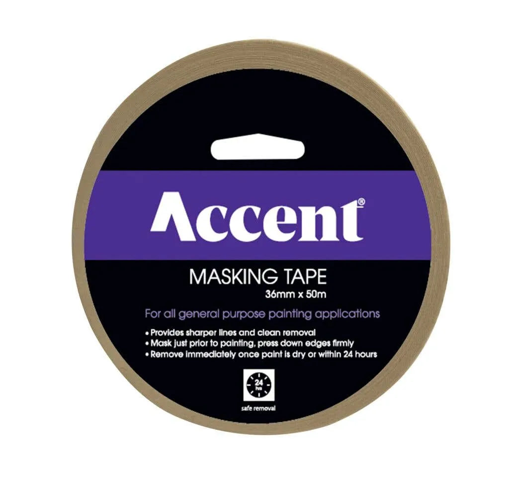 Accent Masking Tape 36mm x 50m