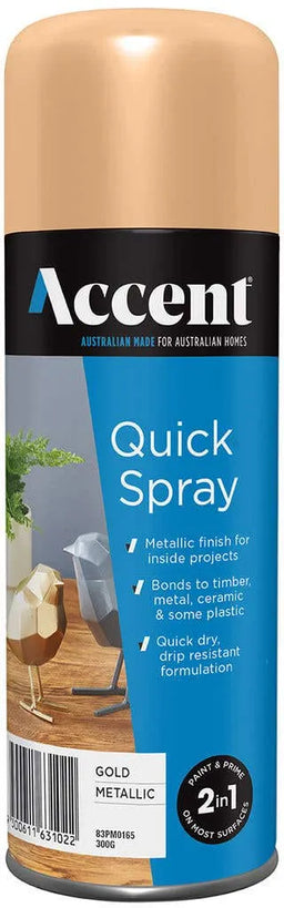 Accent Quickspray Metallic 300g