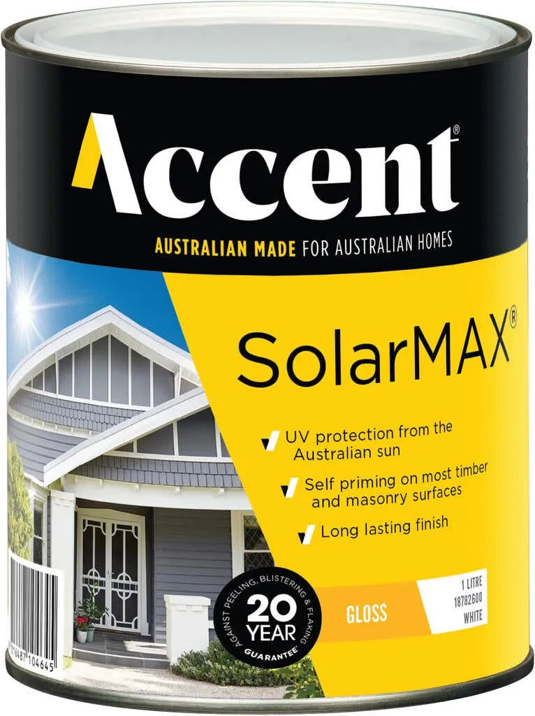 Accent SolarMax Exterior Gloss White 1L