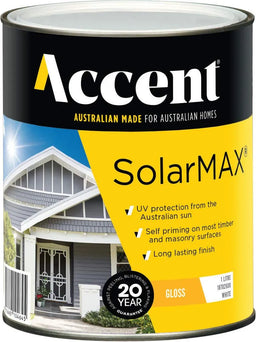 Accent SolarMax Exterior Gloss White 1L