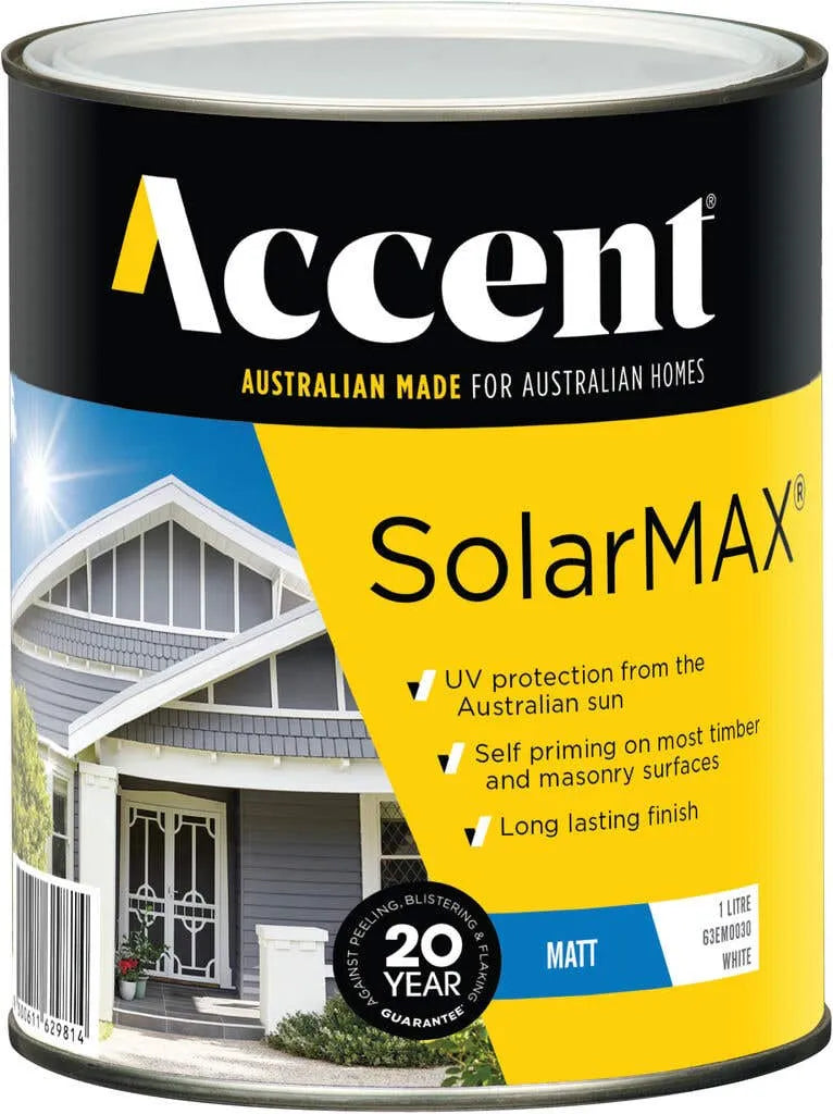 Accent SolarMax Exterior Matt White 1L