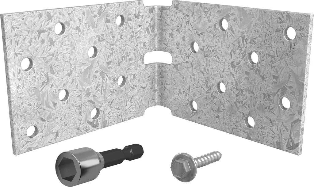 Angle Bracket Repair Kit 100 x 100 x 70mm - 4 Pack