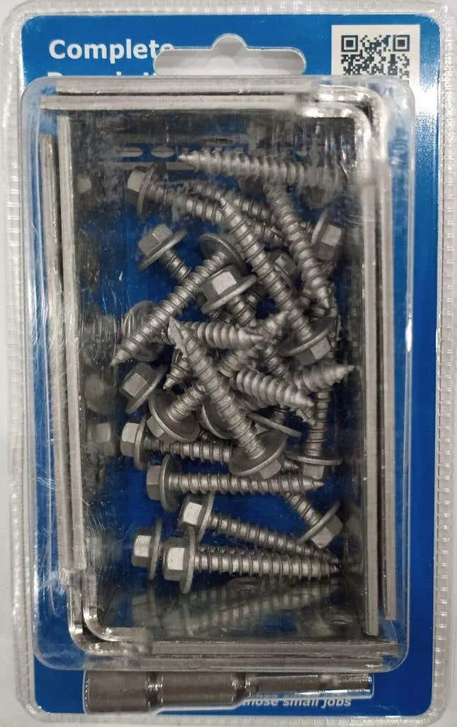Angle Bracket Repair Kit 60 x 100 x 35mm - 4 Pack