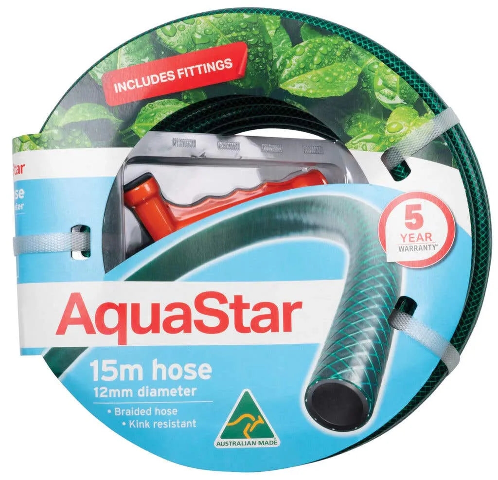 Aquastar Hose 12mm x 15m