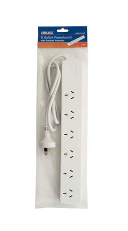 Arlec 6 Outlet Power Board