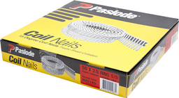 Paslode Stainless Steel 15Deg Plastic Collated Coil Ring 1800pk - 50 x 2.5mm