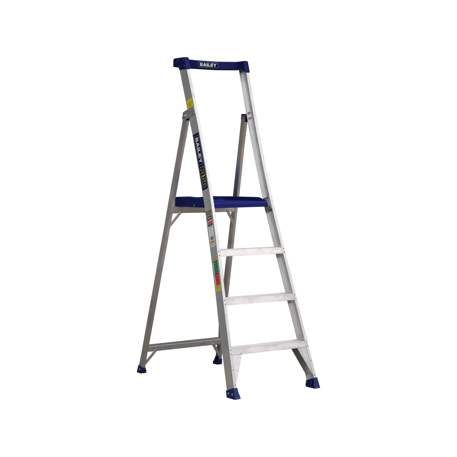 Bailey Ladder Platform P150 Aluminum 4 Step 150kg
