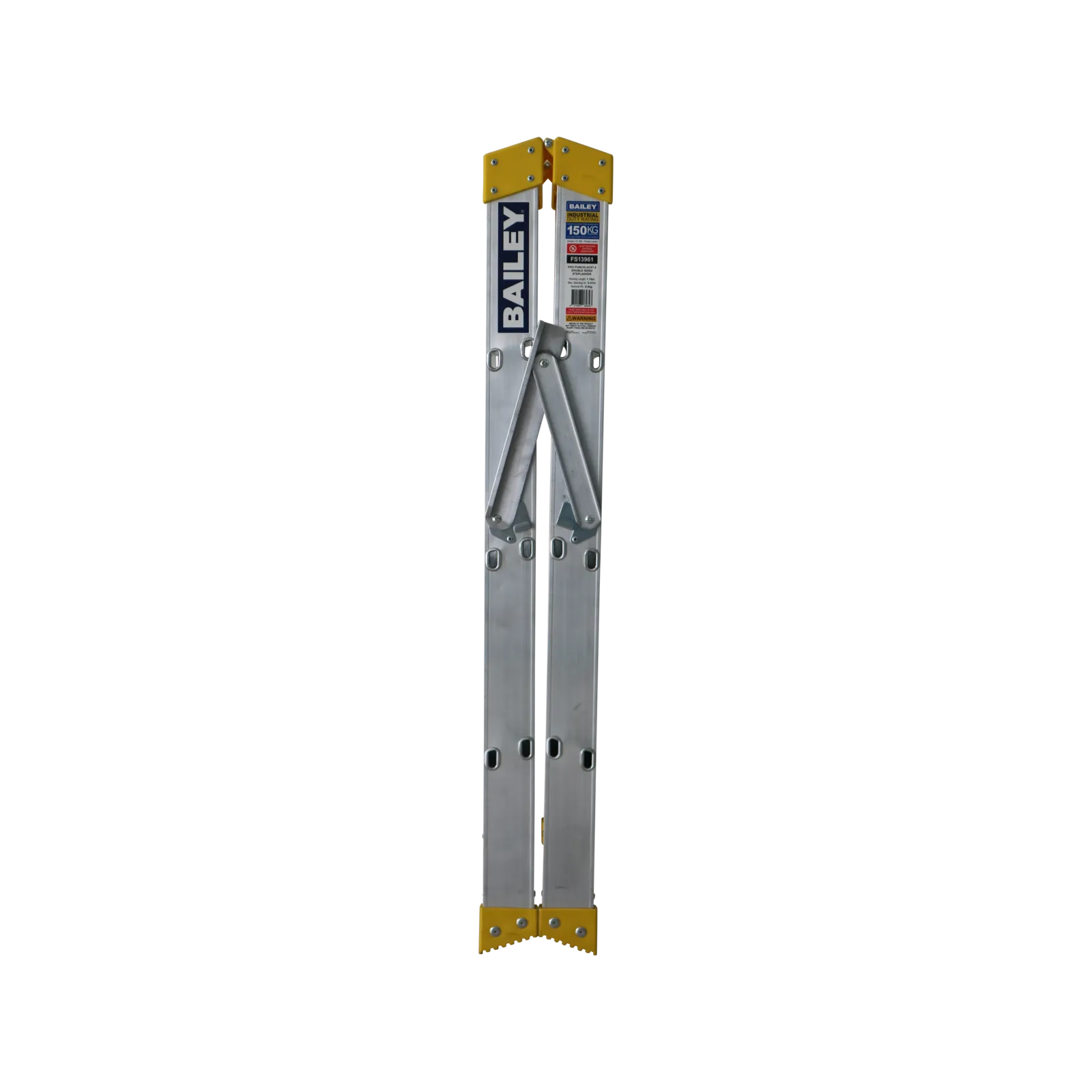 Bailey Pro Punchlock Double Sided Aluminium Ladder 150kg Industrial 4 Step