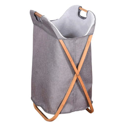 Bamboo Decorative Laundry Hamper 65L