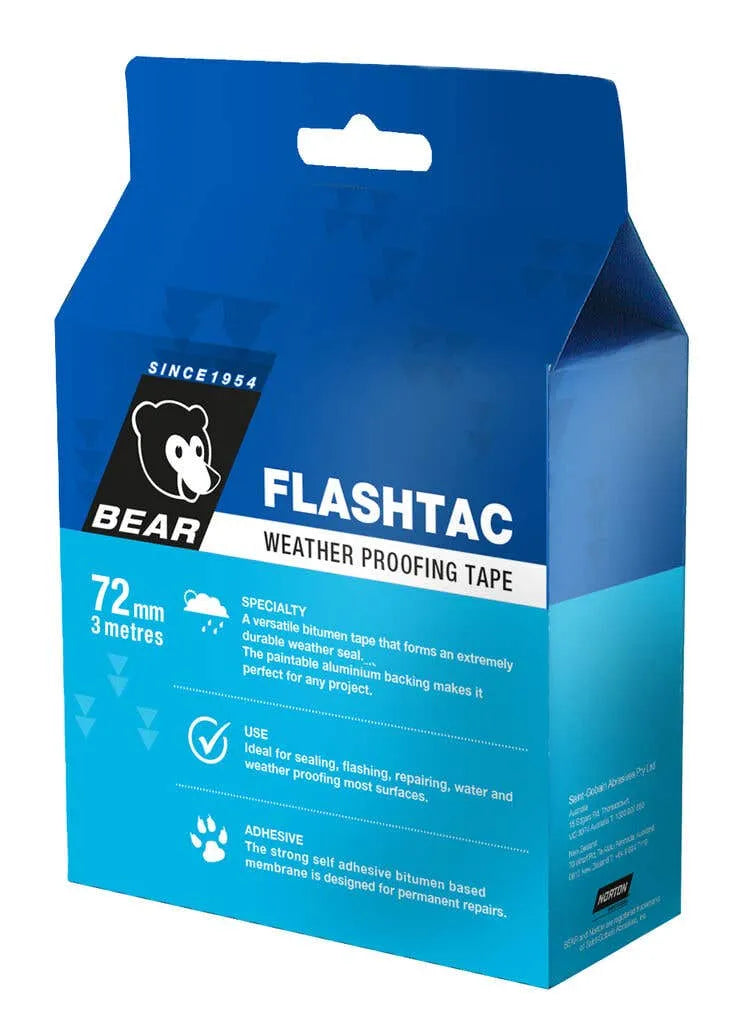 Bear Flashtac Weather Proofing Tape 72mm x 3m