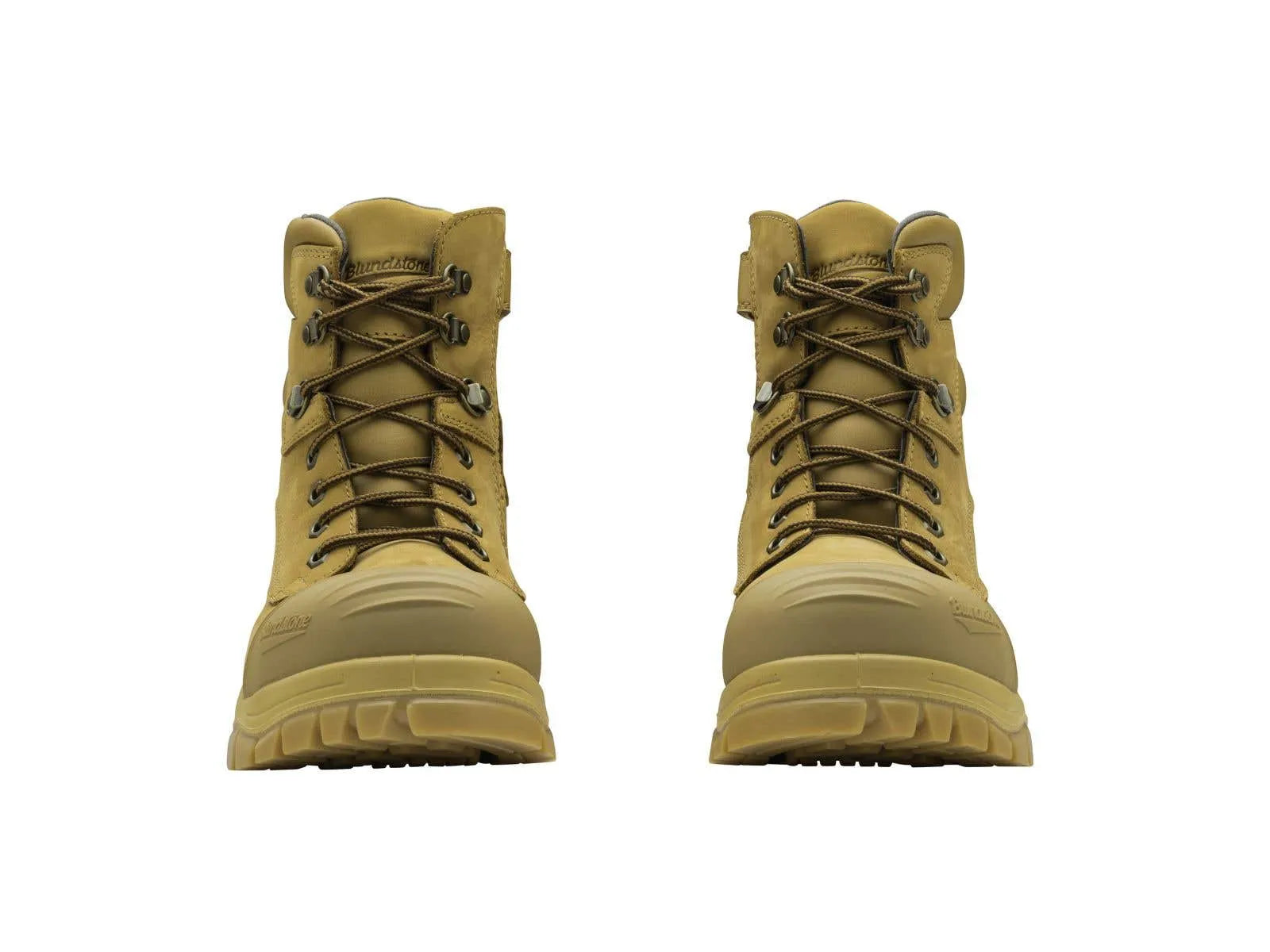Blundstone 992 Nubuck Water Resistant Lace Up/Zip Ankle Safety Boot