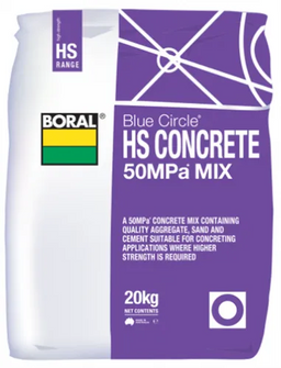 Boral 50MPa Concrete Mix 20kg