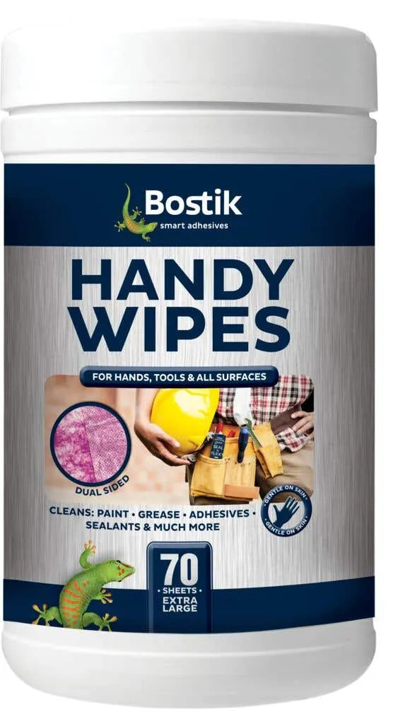 Bostik Handy Wipes - 70 Pack