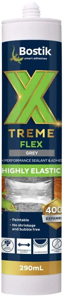 Bostik Xtreme Flex Universal Sealant & Adhesive Grey 290ml