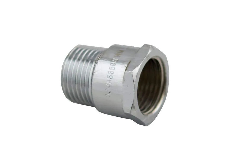 Brasshards Adaptor Male & Female Chrome 20mm