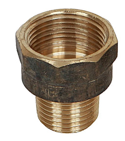 Brasshards Adaptor Male & Female Reducing Brass 25 x 15mm