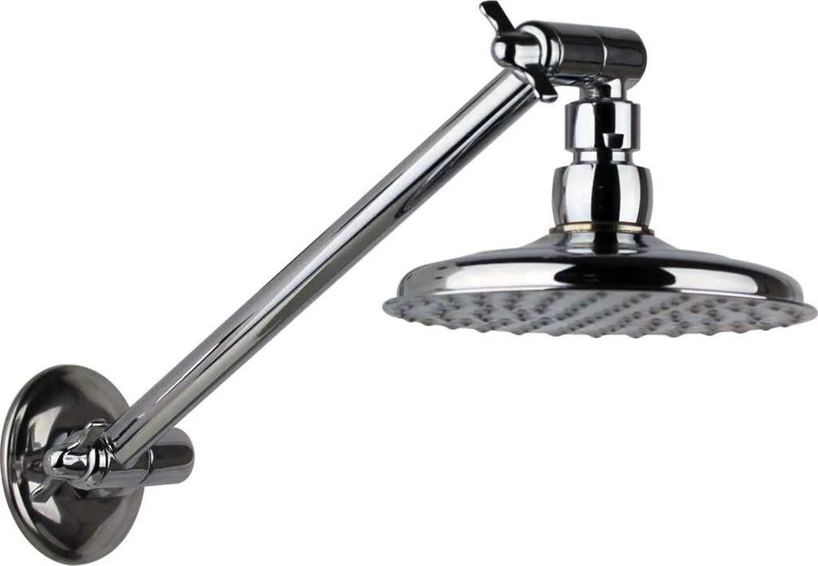Brasshards All Directional Bush Shower Chrome 150mm