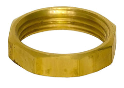 Brasshards Backnut Hex Brass 15mm