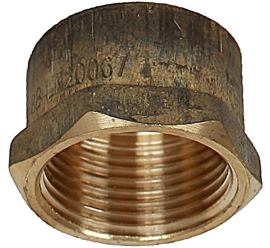 Brasshards Cap Hex Brass 6mm