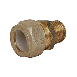 Brasshards Nylon Olive Compression Union Brass 15mm Male x 20mm