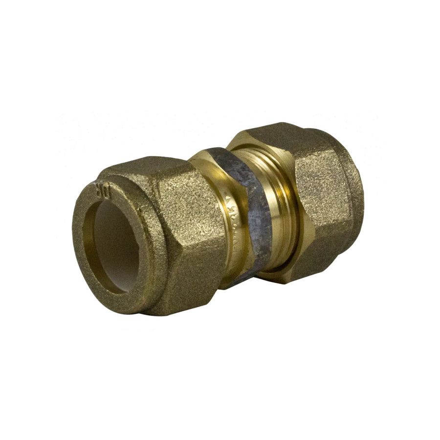 Brasshards Nylon Olive Compression Union Brass 20mm Male x 20mm 4CU820