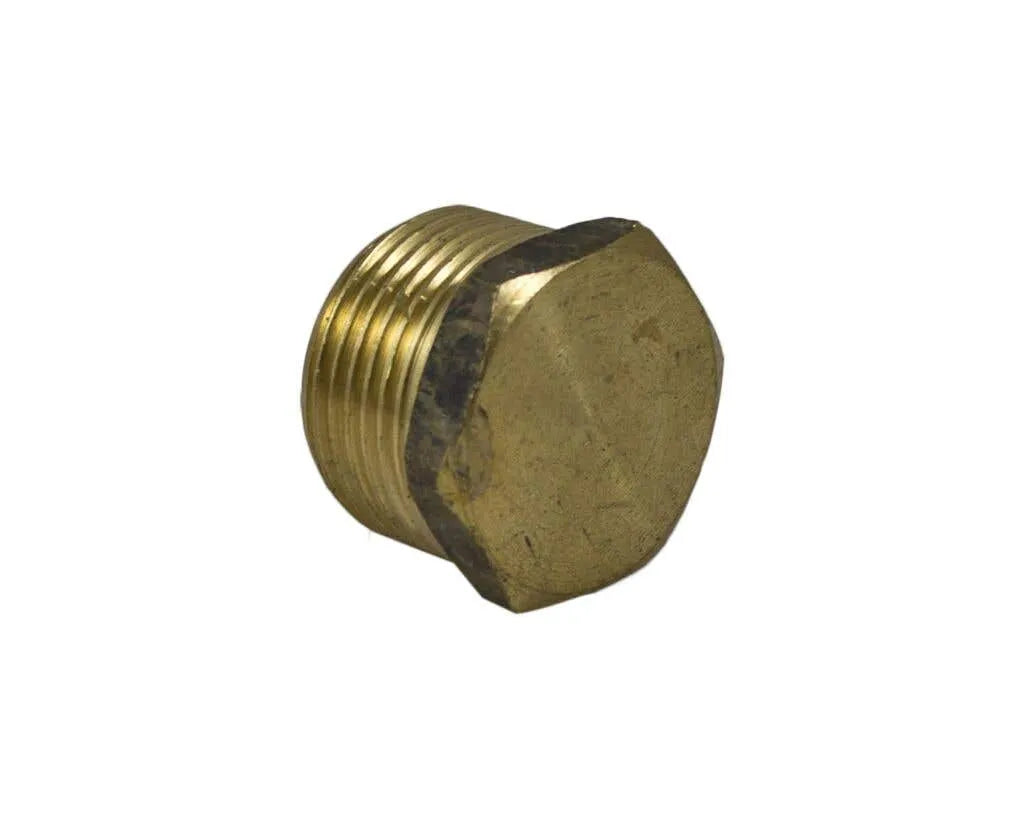 Brasshards Plug Hex Brass 25mm