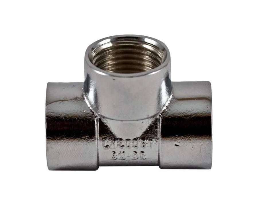 Brasshards Tee Chrome 20mm