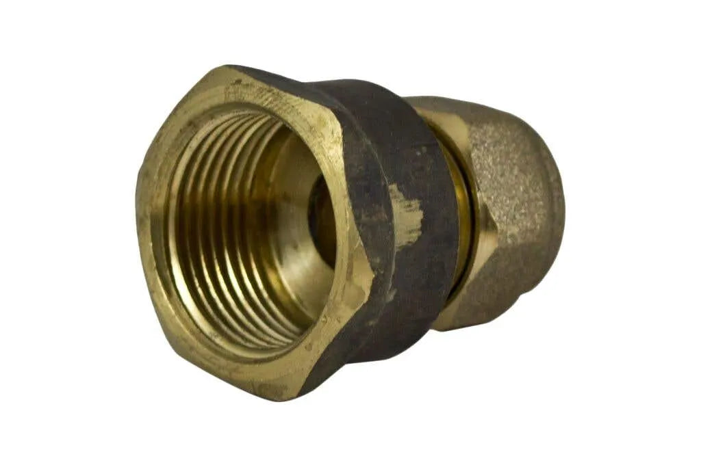 Brasshards Union Nylon Compression/Female Olive Brass 15 x 15mm