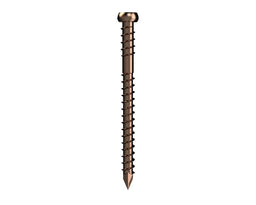 Bremick Decking Screw Trim Head Torx 20 Ultrafast Bronze 10g x 60mm - 100 Pack