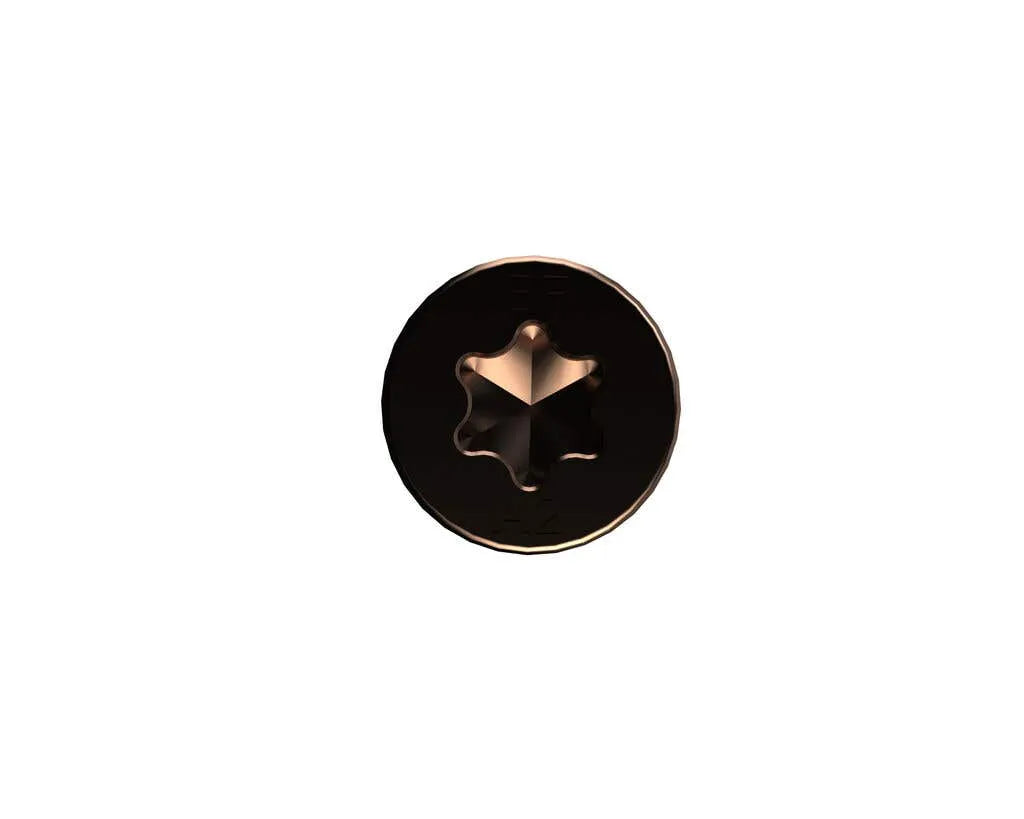 Bremick Decking Screw Truss Head Ultrafast Bronze 10g x 65mm - 500 Pack