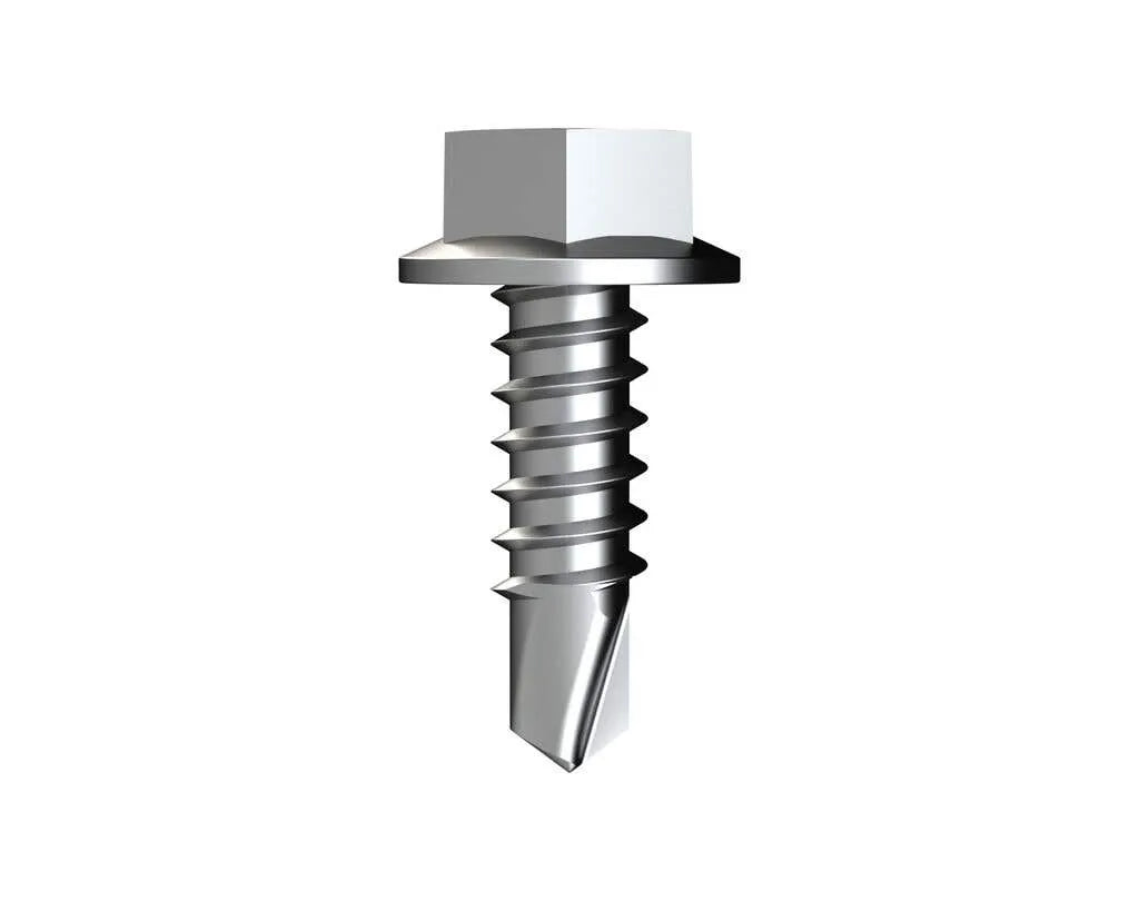 Bremick Screw Hex Head Metal B8 16mm - 100 Pack
